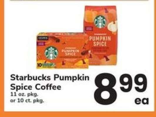 Starbucks Pumpkin Spice Coffee