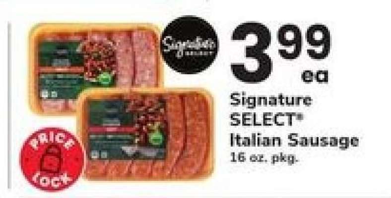 Signature SELECT Italian Sausage