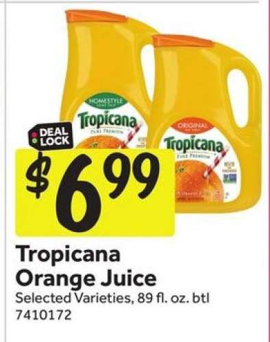 Tropicana Orange Juice