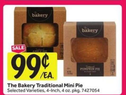 The Bakery Traditional Mini Pie
