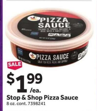 Stop & Shop Pizza Sauce