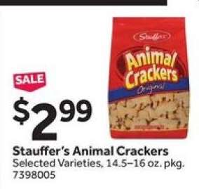 Stauffer's Animal Crackers