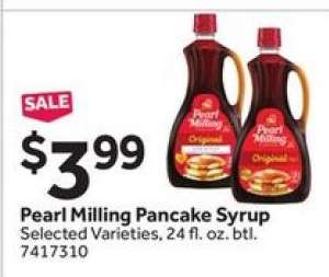 Pearl Milling Pancake Syrup