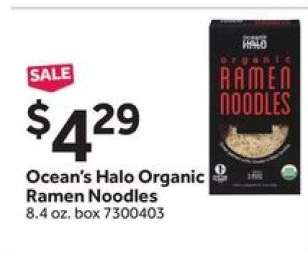 Ocean's Halo Organic Ramen Noodles