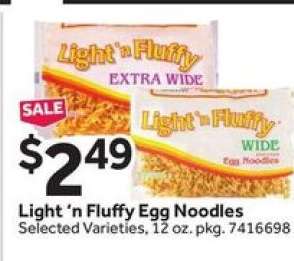 Light 'n Fluffy Egg Noodles