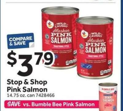 Stop & Shop Pink Salmon