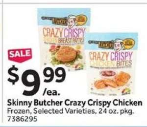 Skinny Butcher Crazy Crispy Chicken