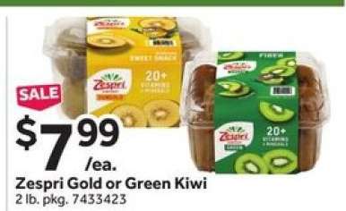 Zespri Gold or Green Kiwi