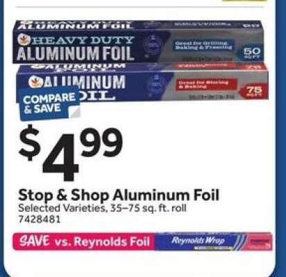 Stop & Shop Aluminum Foil