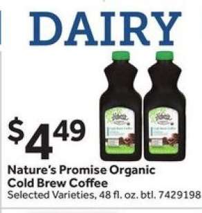 Nature's Promise Organic Cold Brew Coffee