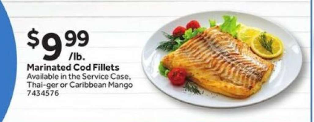Marinated Cod Fillets