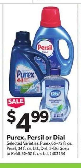 Purex, Persil or Dial
