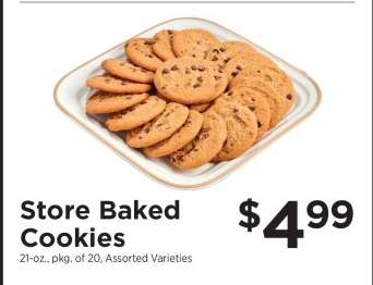 Store Baked Cookies