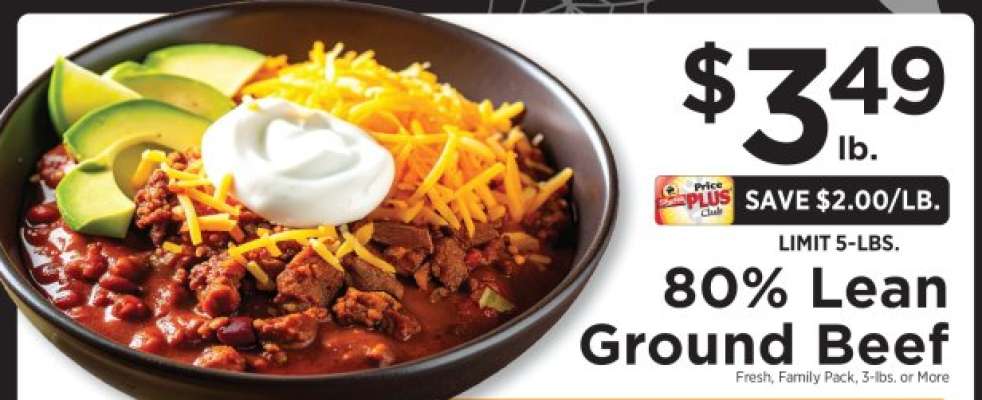 80% Lean Ground Beef