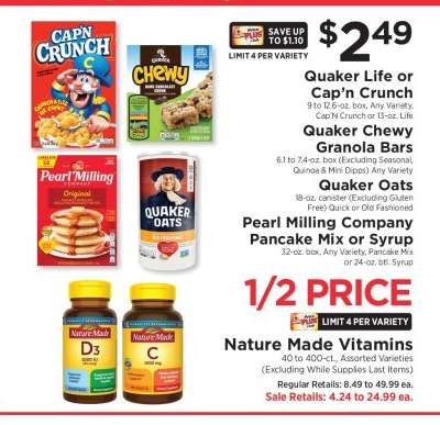 Quaker Life or Cap'N Crunch