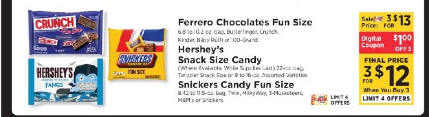 Ferrero Chocolates Fun Size