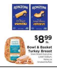 Bowl & Basket Turkey Breast