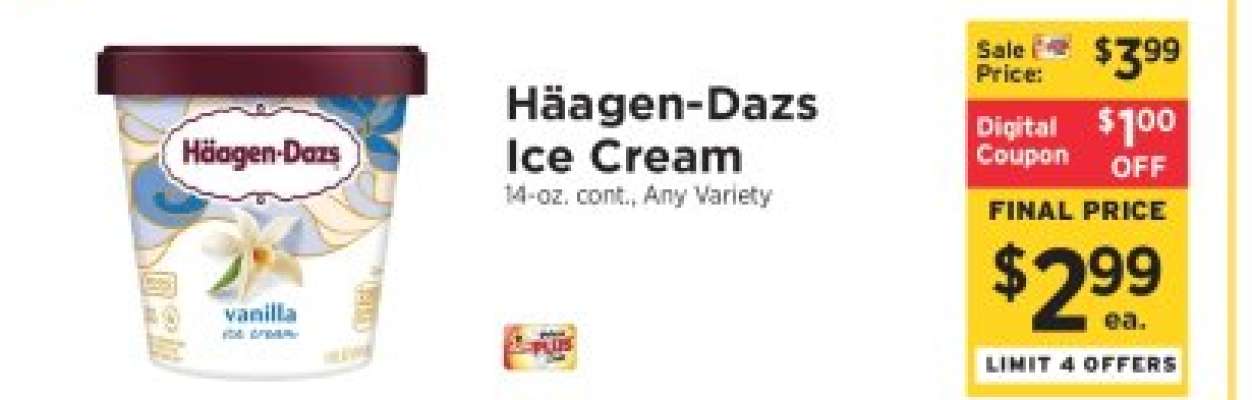 Häagen Dazs Ice Cream