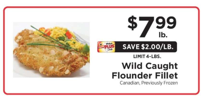 Wild Caught Flounder Fillet