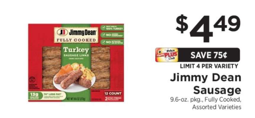 Jimmy Dean Sausage