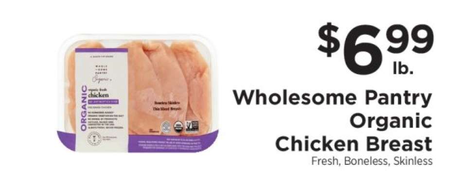 Wholesome Pantry Organic Chicken Breast