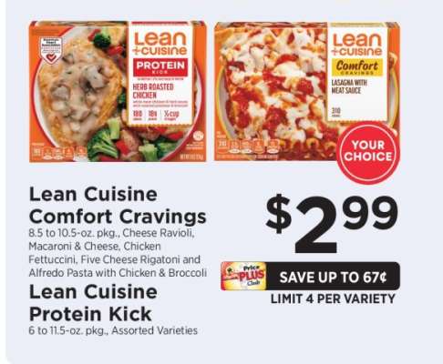 Lean Cuisine Comfort Cravings / Lean Cuisine Protein Kick