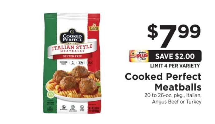 Cooked Perfect Meatballs