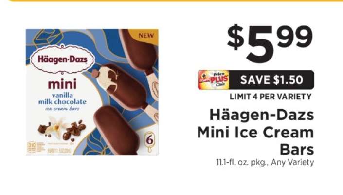 Häagen-Dazs Mini Ice Cream Bars