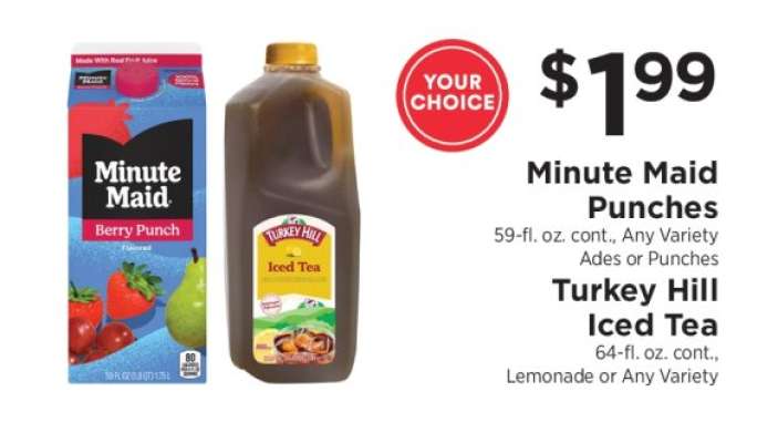 Minute Maid Punches / Turkey Hill Iced Tea