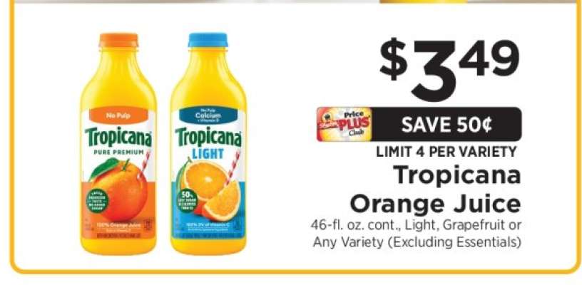 Tropicana Orange Juice