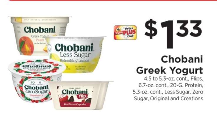 Chobani Greek Yogurt