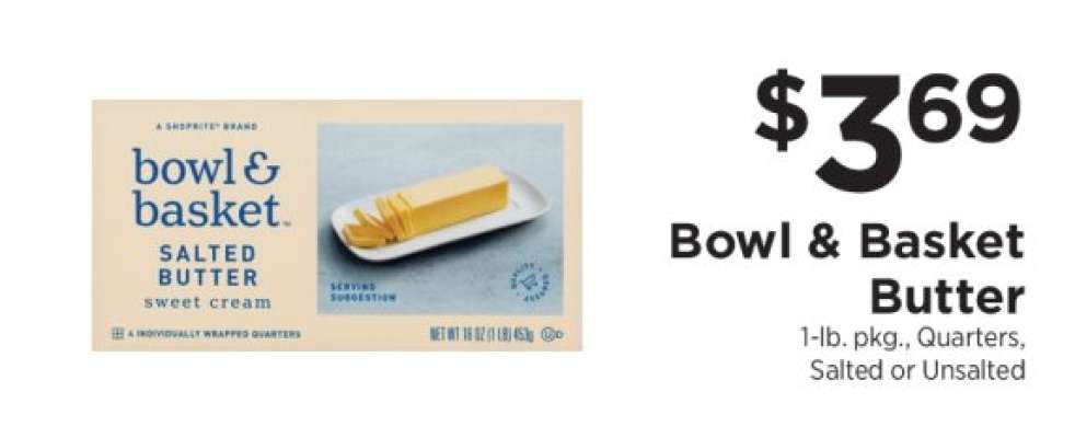 Bowl & Basket Butter