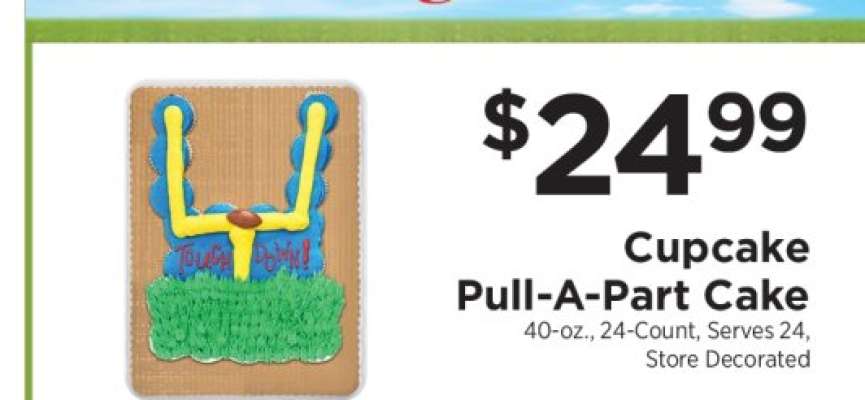 Cupcake Pull-A-Part Cake