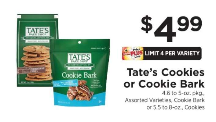 Tate’s Cookies or Cookie Bark