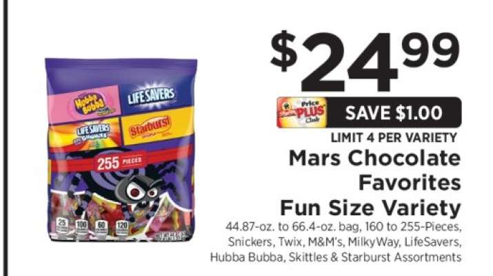 Mars Chocolate Favorites Fun Size Variety