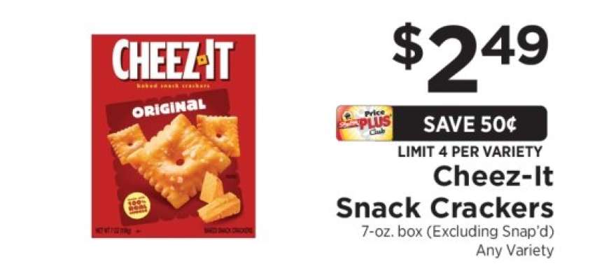 Cheez-It Snack Crackers