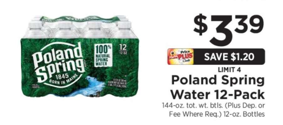 Poland Spring Water 12-Pack