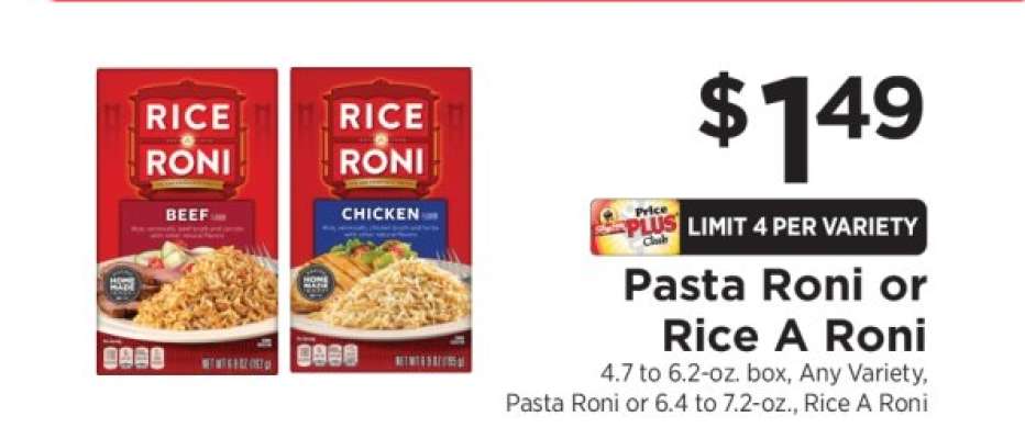 Pasta Roni or Rice-A-Roni*