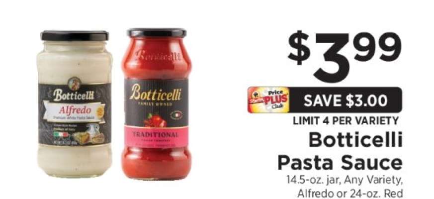Botticelli Pasta Sauce