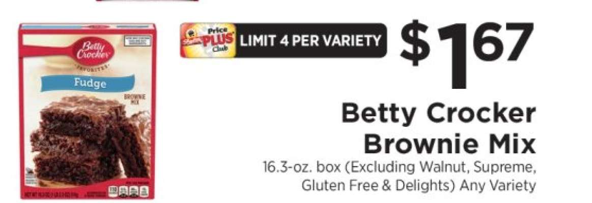 Betty Crocker Brownie Mix