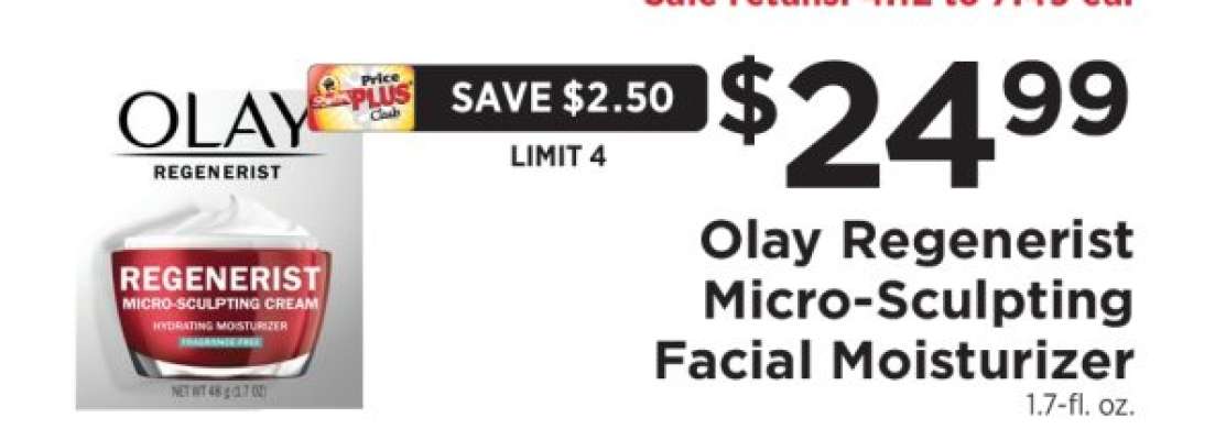 Olay Regenerist Micro-Sculpting Facial Moisturizer
