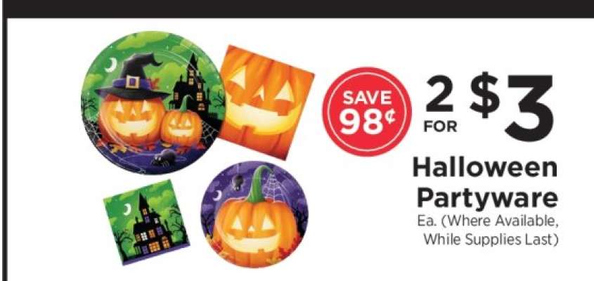 Halloween Partyware