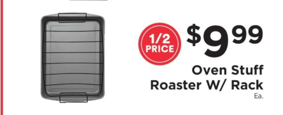 Oven Stuff Roaster W/ Rack