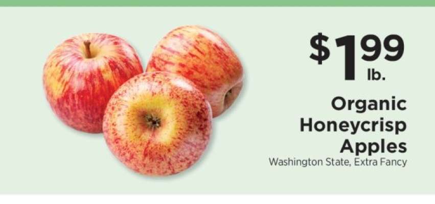 Organic Honeycrisp Apples