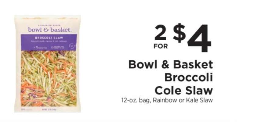 Bowl & Basket Broccoli Cole Slaw