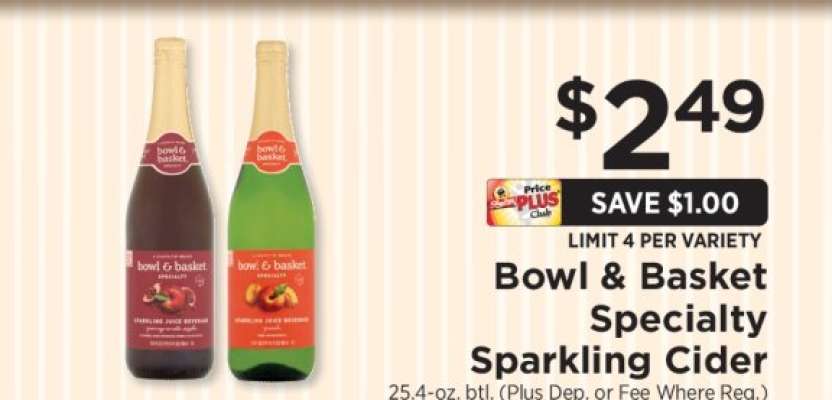 Bowl & Basket Specialty Sparkling Cider