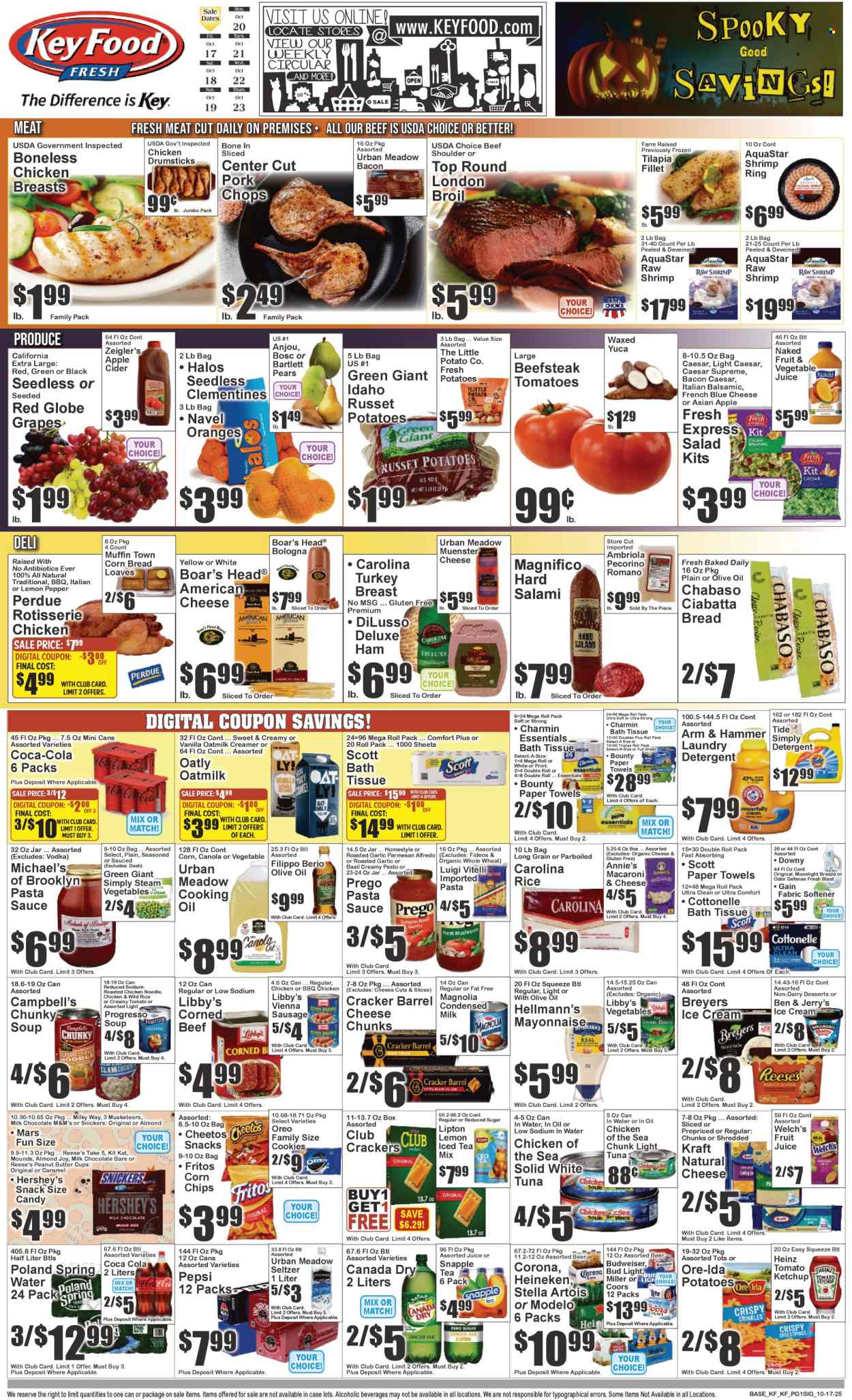 Key Food ad - 10/17/2025 - 10/23/2025. Page 1