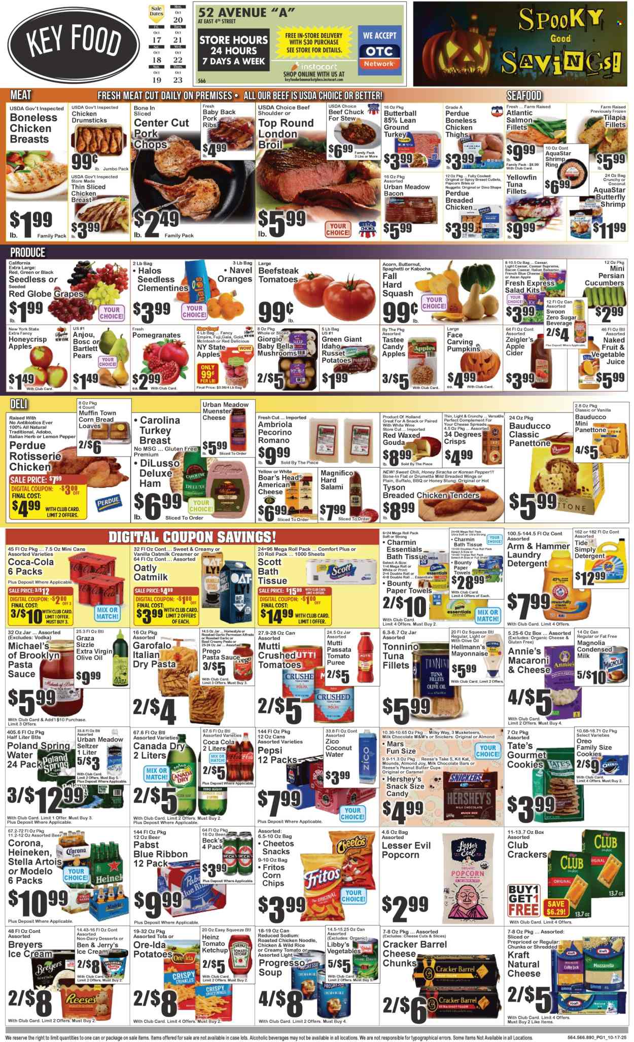 Key Food ad - 10/17/2025 - 10/23/2025. Page 1
