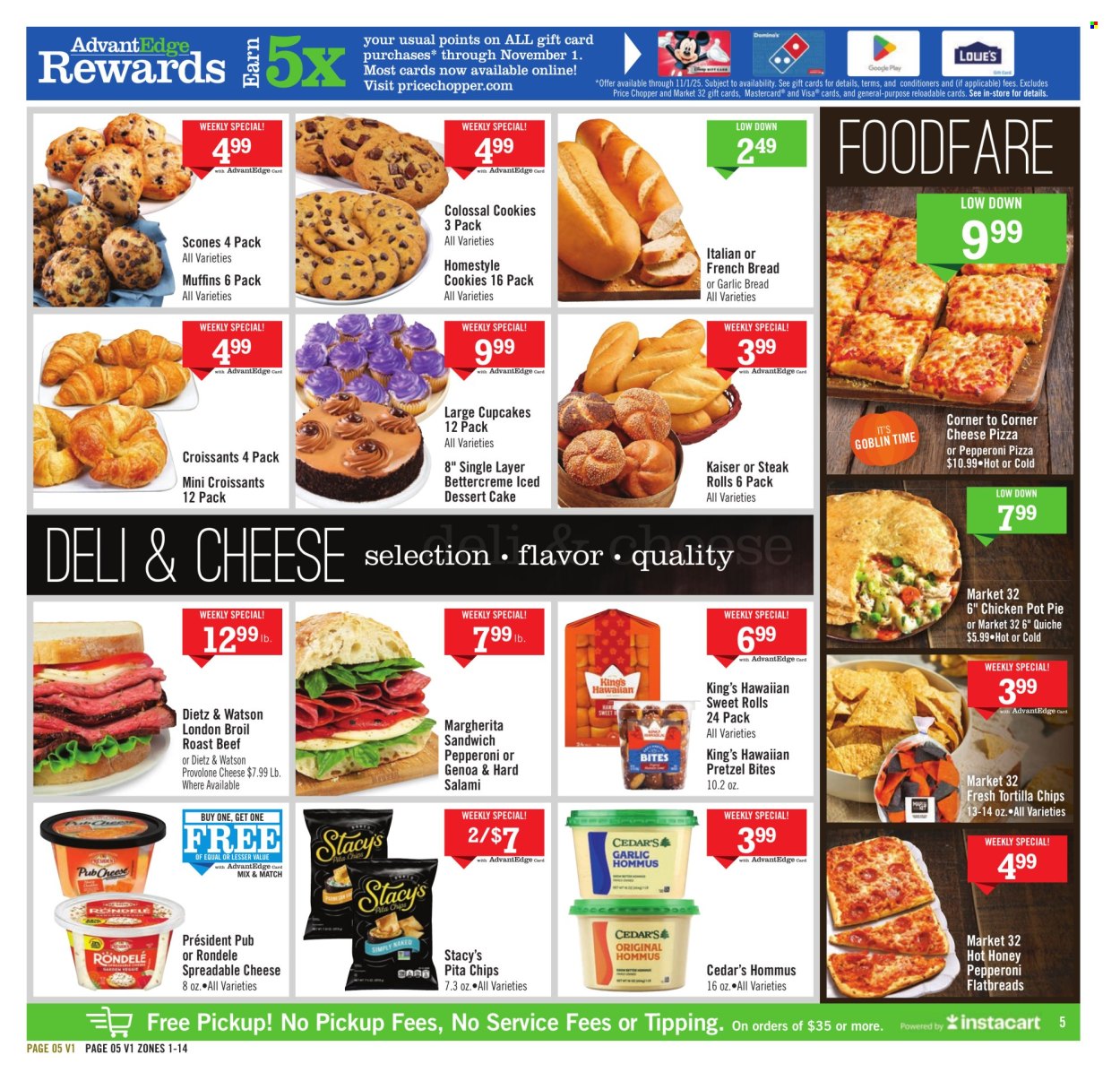 Price Chopper ad - 10/19/2025 - 10/25/2025. Page 5