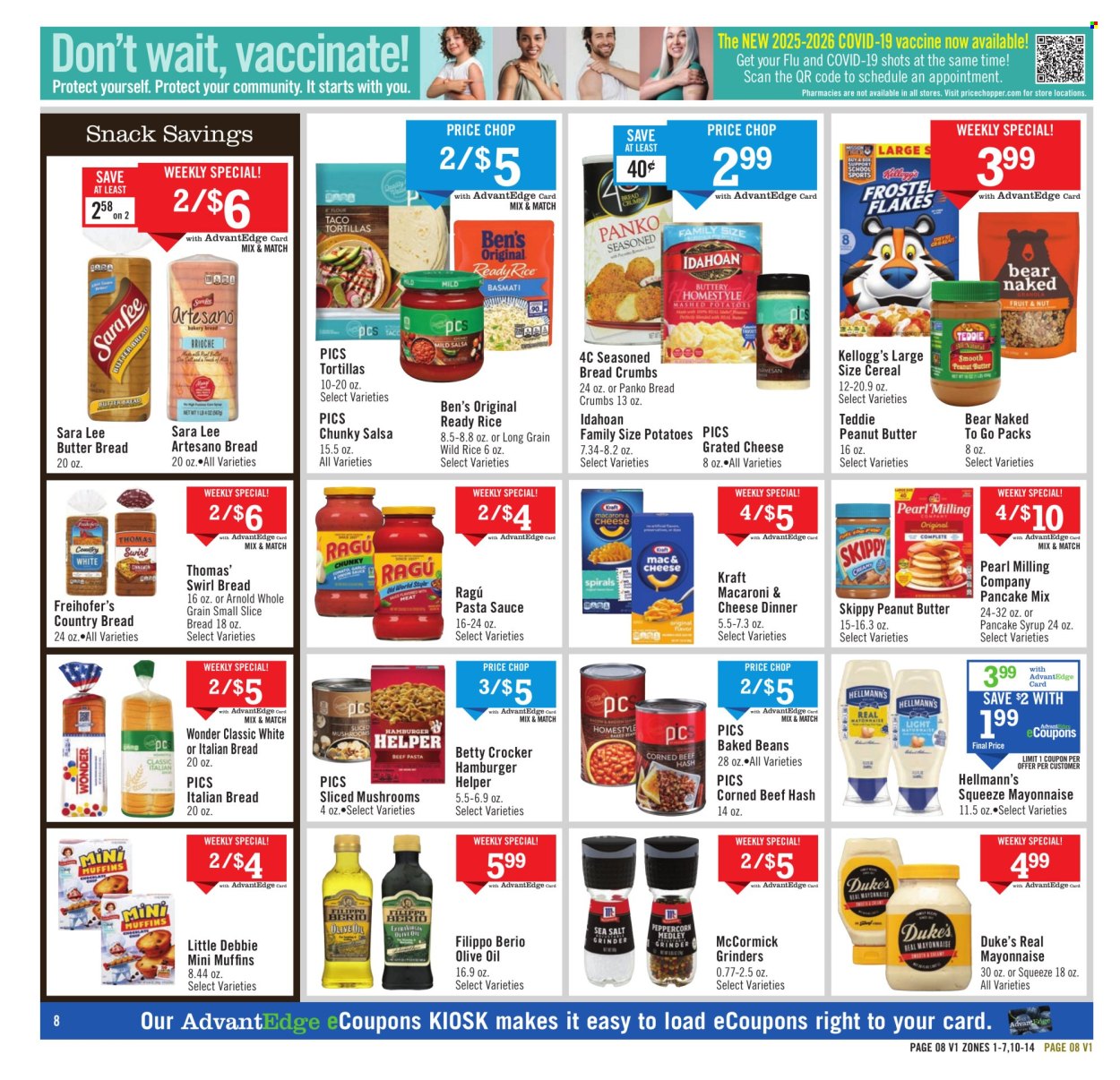 Price Chopper ad - 10/19/2025 - 10/25/2025. Page 8